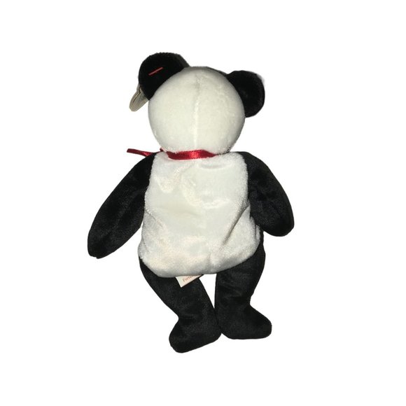 Vintage 1997 Fortune the Panda TY Beanie Baby with Tags - Picture 3 of 7